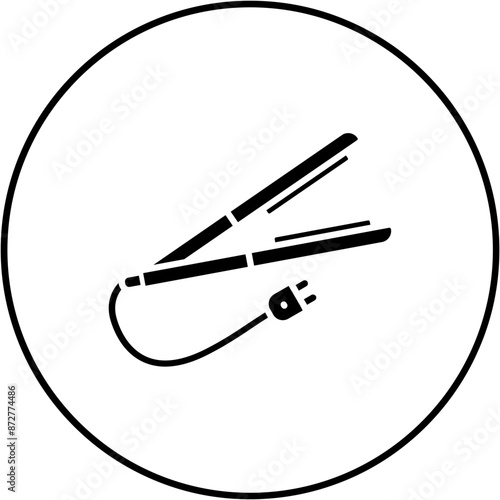 Straightener Icon