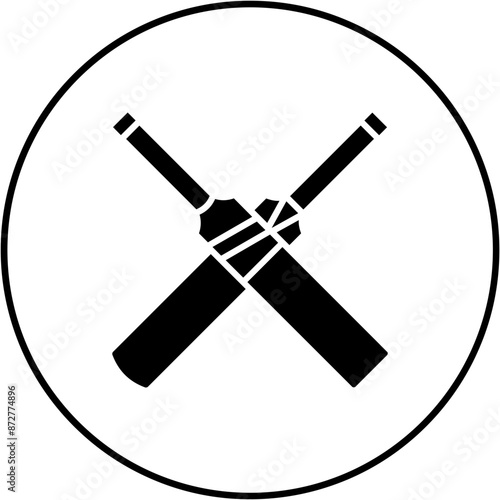 Cricket bat Icon