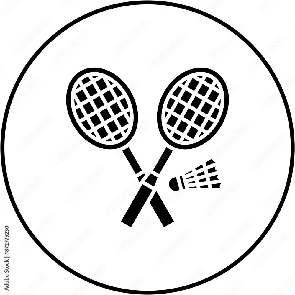 Badminton Icon