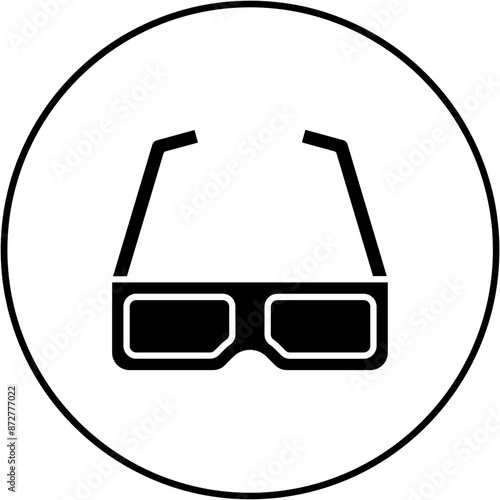 3d glasses Icon