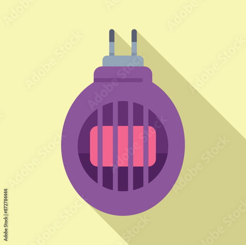 Electric mosquito repellent diffuser eliminating insects, protecting from malaria and dengue fever, working with liquid or solid tablets