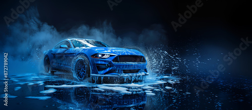 car on wash detailing 