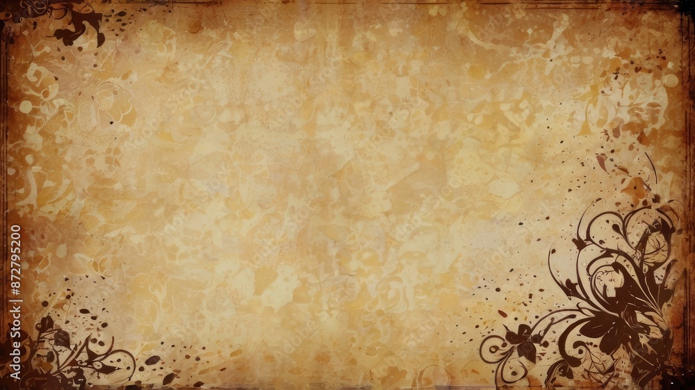 Fototapeta premium Vintage brown Grunge Texture Background