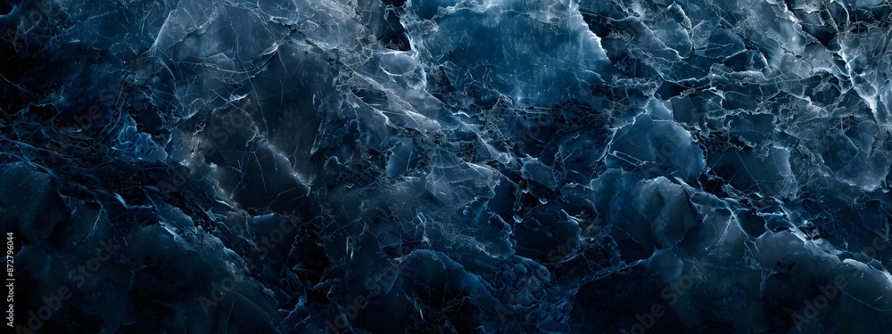 Dark Navy Blue Marble Texture Background Dark Navy Blue Marble Texture Background