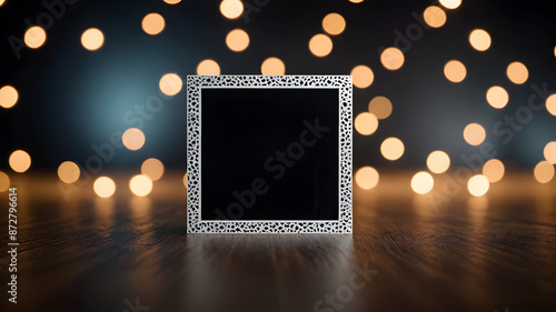 Template frame design for greeting card. Invitation card template suitable for wedding, greeting, banner, cover. invitation card template design. © TarikTalha