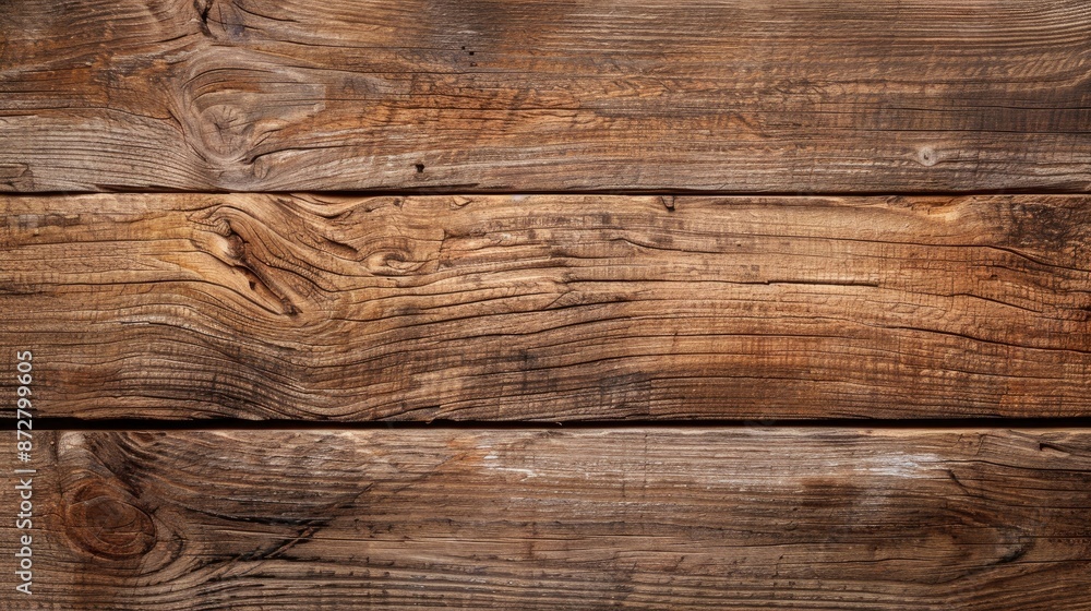 Fototapeta premium Wooden oak panel with space for writing