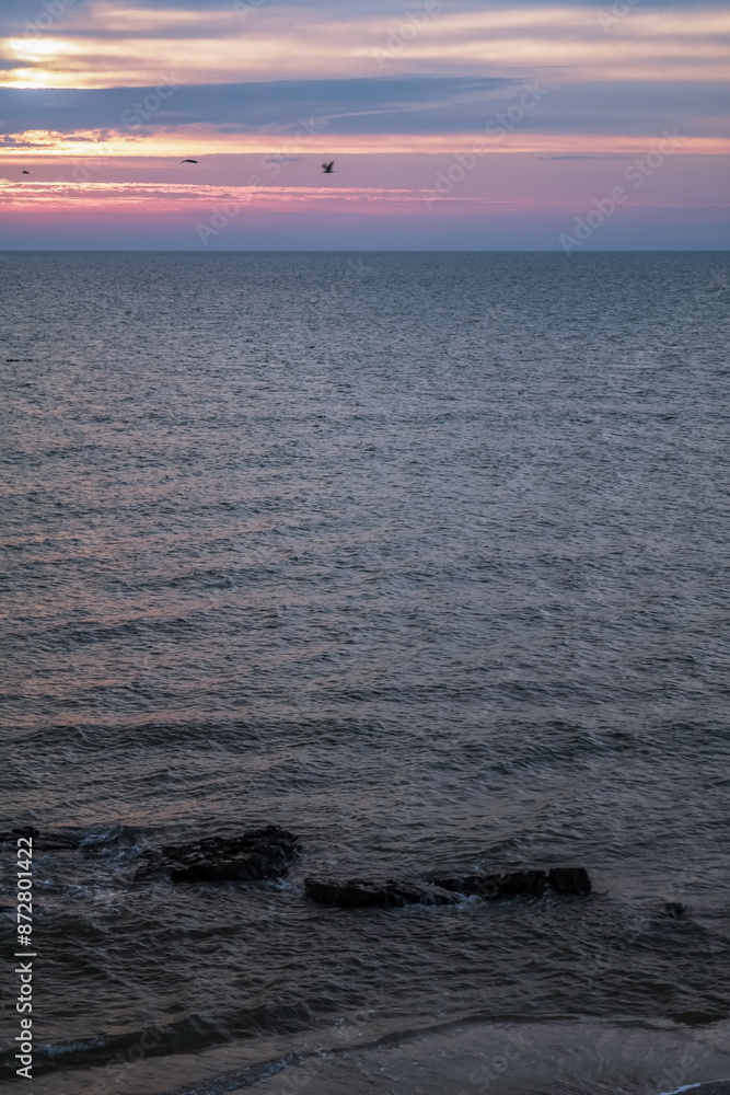 Fototapeta premium Sea, seashore - Europe, Romania, Constanta region