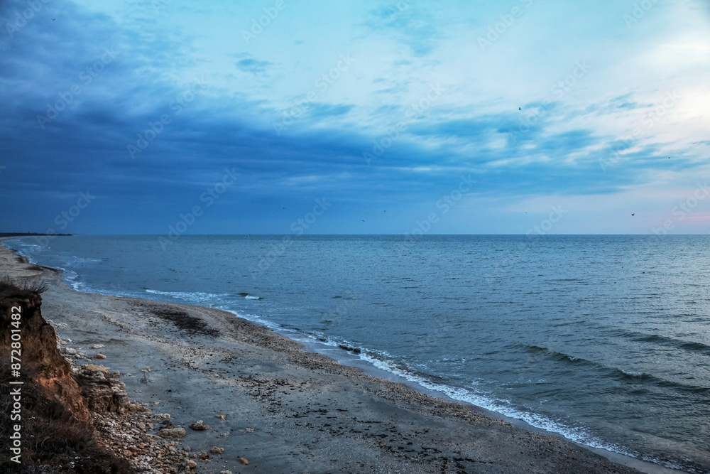 Sea, seashore - Europe, Romania, Constanta region Sea, seashore - Europe, Romania, Constanta region