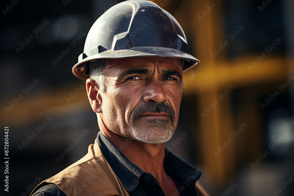 Created with generative ai photo of angry severe strict man worker Created with generative ai photo of angry severe strict man worker