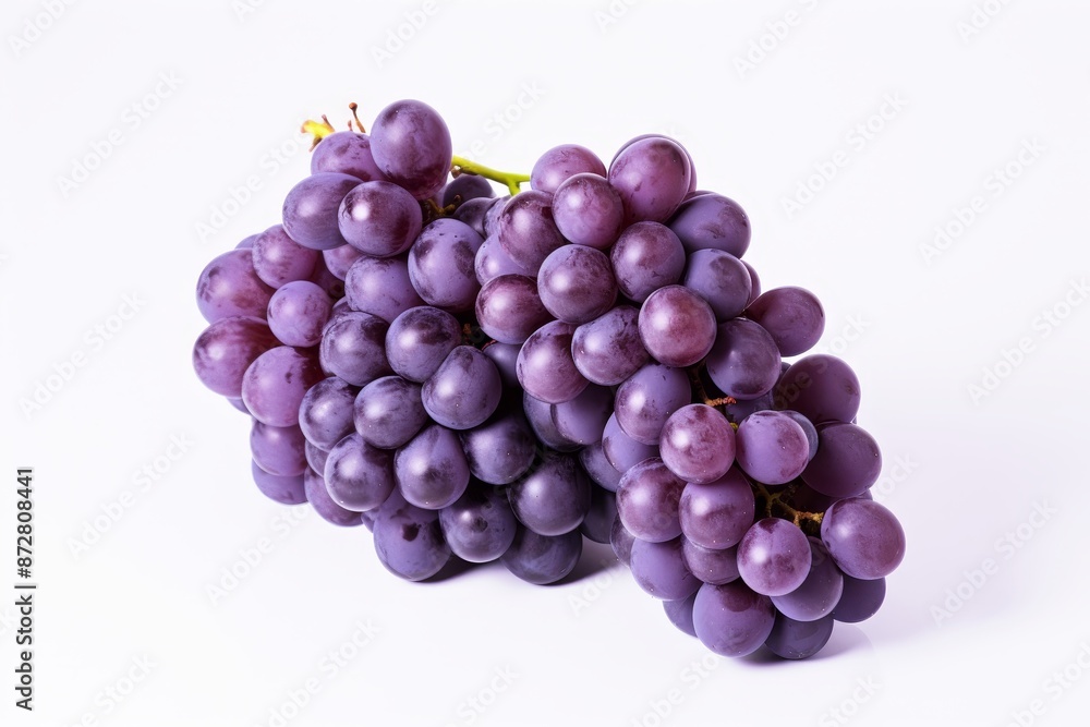 One grape isolated on a clean white background for optimal search engine relevance One grape isolated on a clean white background for optimal search engine relevance