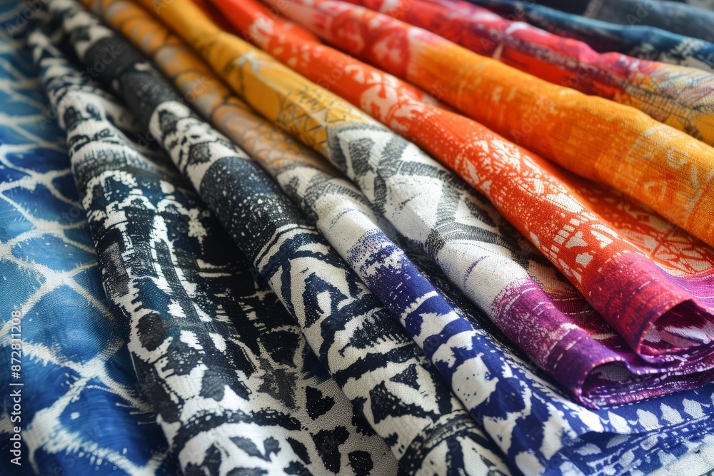 Colorful Fabric Texture Background. Colorful Fabric Texture Background.