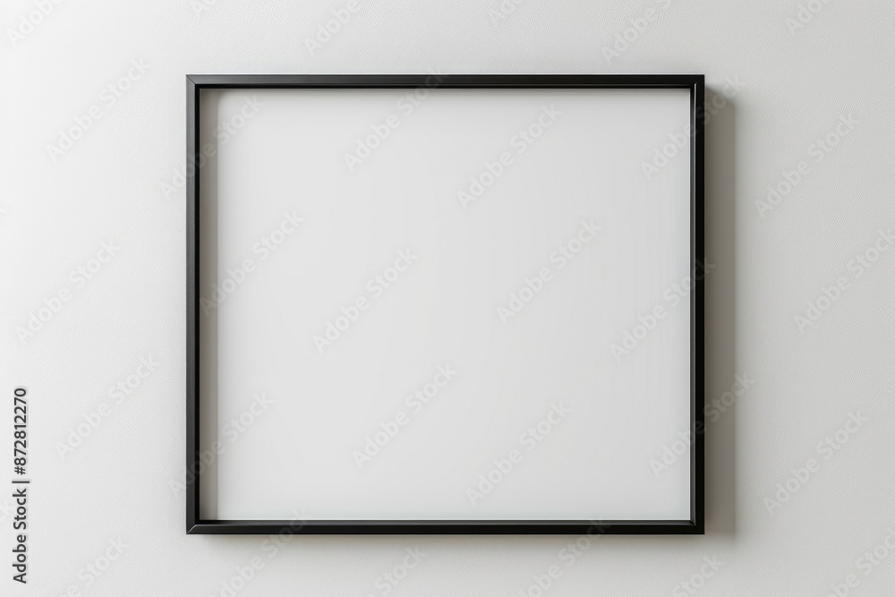 The blank frame on the wall The blank frame on the wall