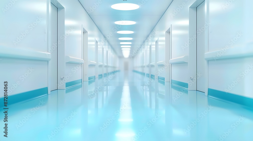 Futuristic AI-Powered Hospital Layout Maximizing Space Efficiency Futuristic AI-Powered Hospital Layout Maximizing Space Efficiency