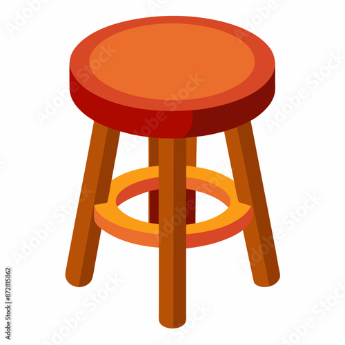 tabouret clipart cartoon Illustration drawing