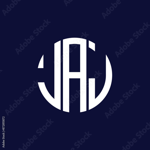 jaj circle logo design
