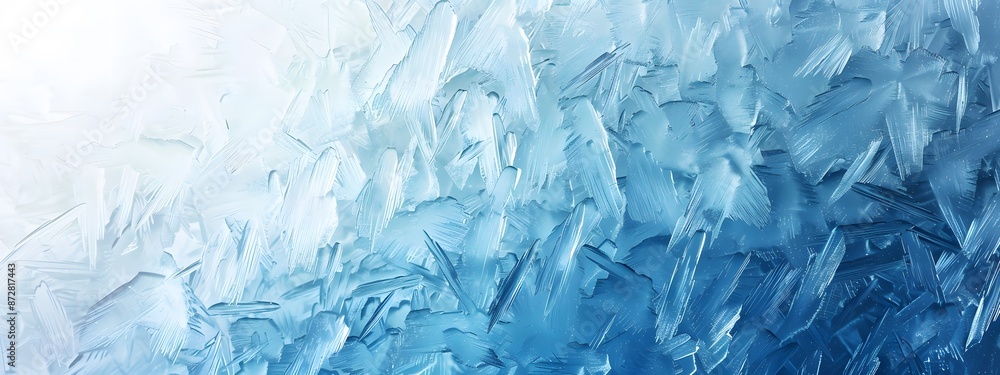 Abstract Blue Ice Texture Background Banner Abstract Blue Ice Texture Background Banner