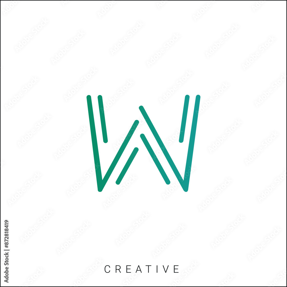 W Creative Latter Logo Design. By Custom Branding Logo. Creative Logo Design. Logo Template. Vector illustration. Modern Design. Monogram Design W Creative Latter Logo Design. By Custom Branding Logo. Creative Logo Design. Logo Template. Vector illustration. Modern Design. Monogram Design