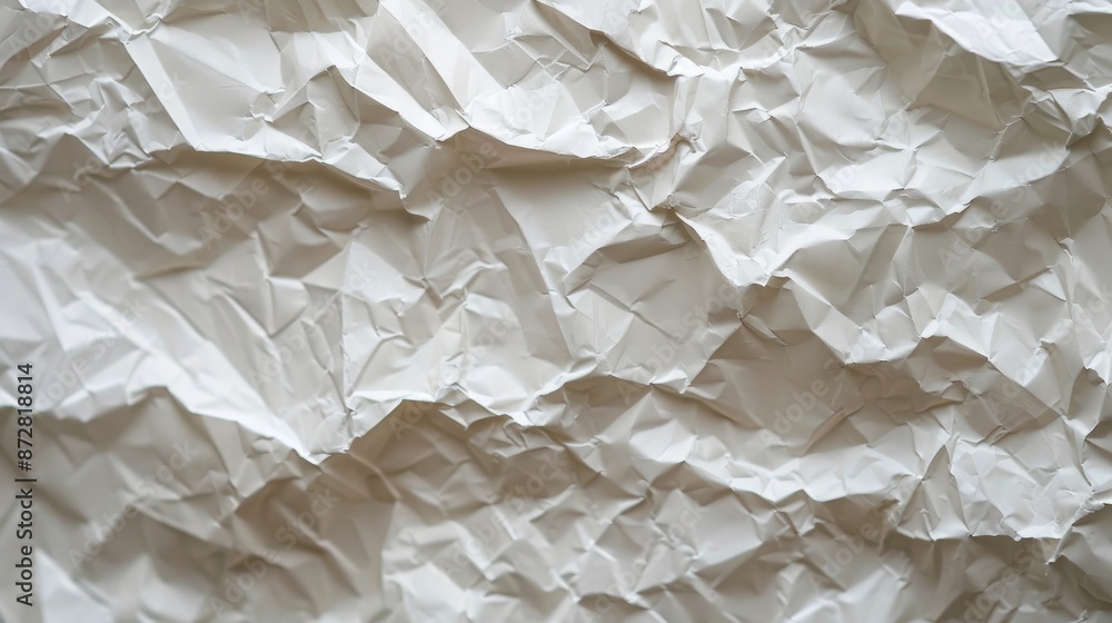 Texture of wrinkled paper Texture of wrinkled paper