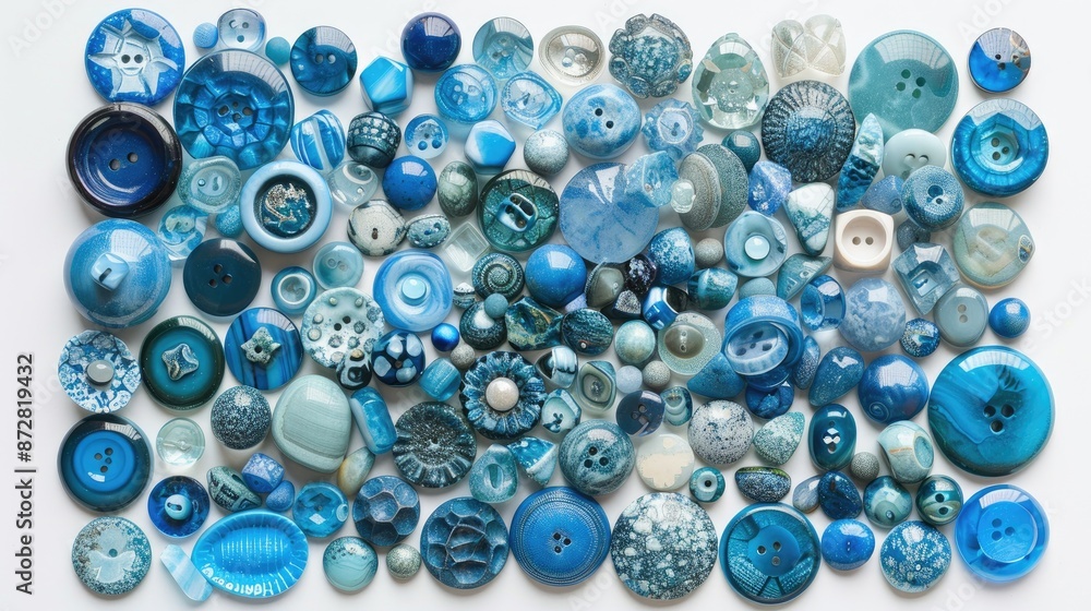 Collection of Azure Buttons Collection of Azure Buttons
