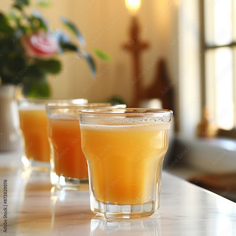 The Best Frozen White Tea Shot Recipe. orange juice The Best Frozen White Tea Shot Recipe. orange juice
