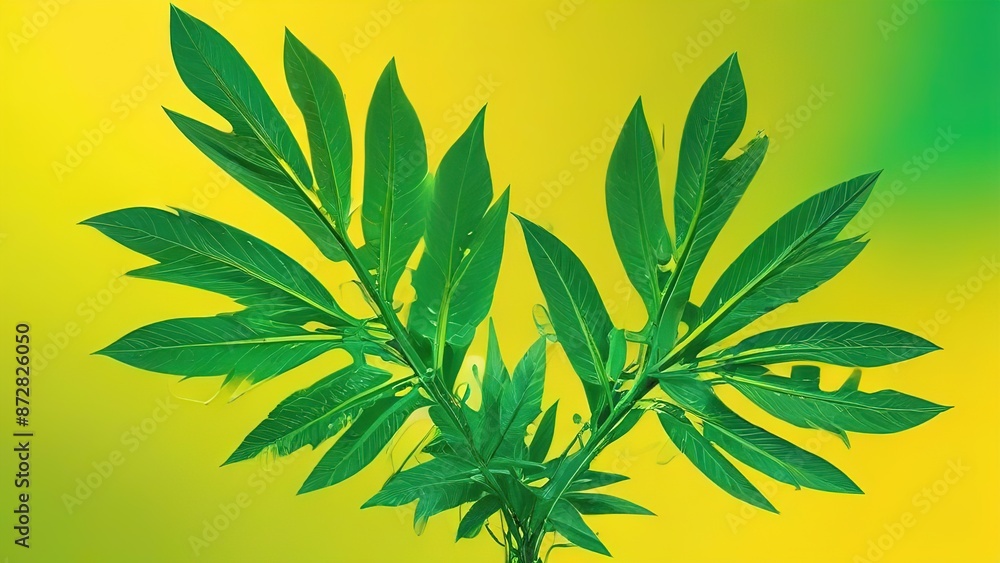 green leaves abstract background green leaves abstract background