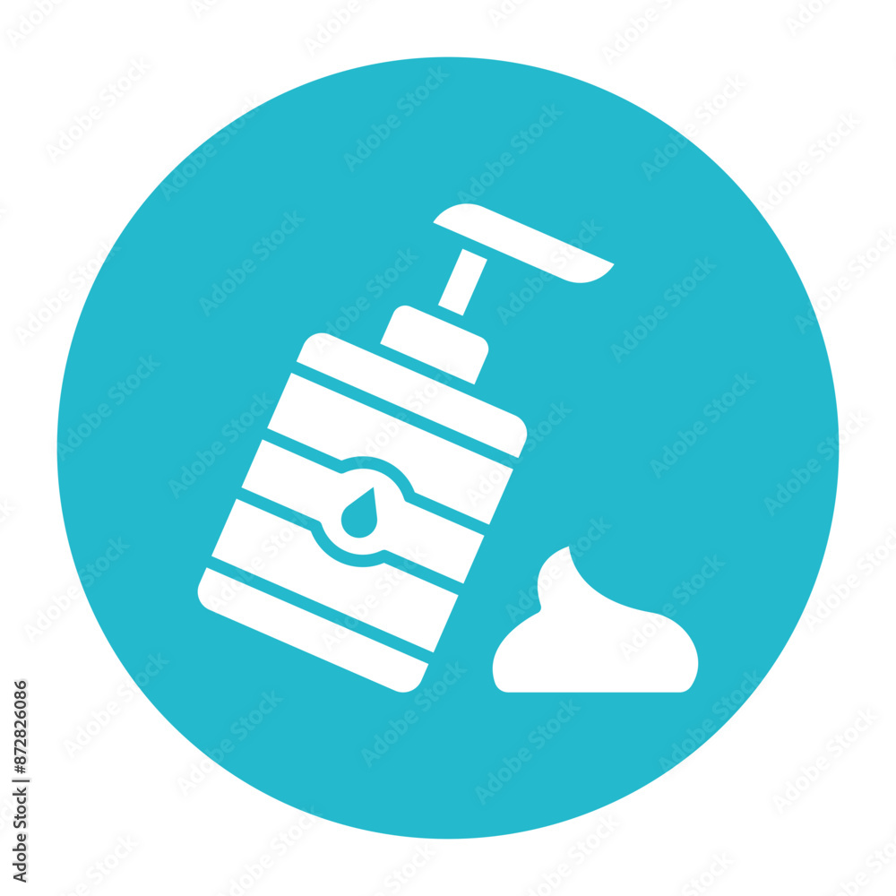 Lotion vector icon. Can be used for Skincare iconset. Lotion vector icon. Can be used for Skincare iconset.