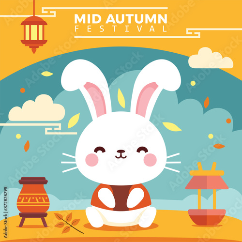 Mid-Autumn Festival Bunny Sit