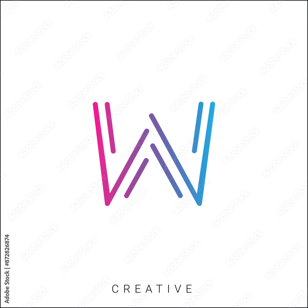 W Creative Latter Logo Design. By Custom Branding Logo. Creative Logo Design. Logo Template. Vector illustration. Modern Design. Monogram Design W Creative Latter Logo Design. By Custom Branding Logo. Creative Logo Design. Logo Template. Vector illustration. Modern Design. Monogram Design