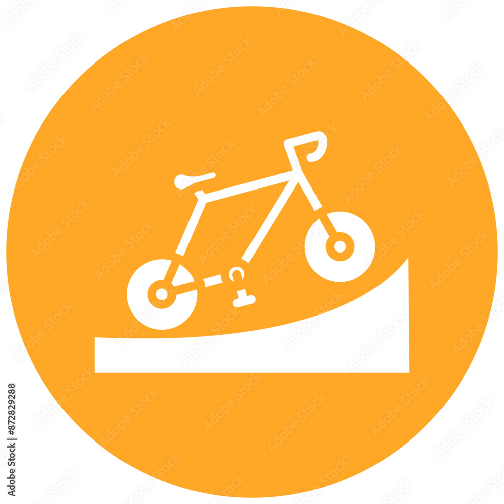 Bmx Bike vector icon. Can be used for Outdoor Fun iconset. Bmx Bike vector icon. Can be used for Outdoor Fun iconset.