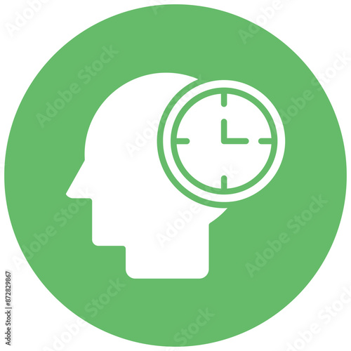 Patience vector icon. Can be used for Personality Traits iconset.