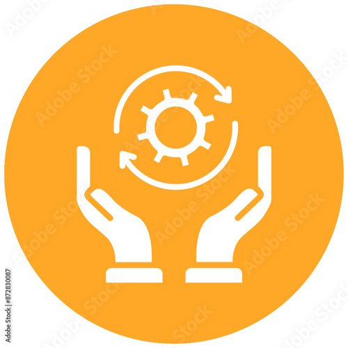 Responsibility vector icon. Can be used for Leadership iconset.
