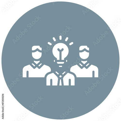 Inspiration vector icon. Can be used for Leadership iconset.