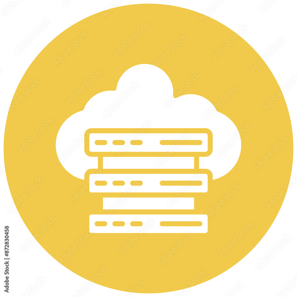 Network Data Storage vector icon. Can be used for Networking iconset. Network Data Storage vector icon. Can be used for Networking iconset.