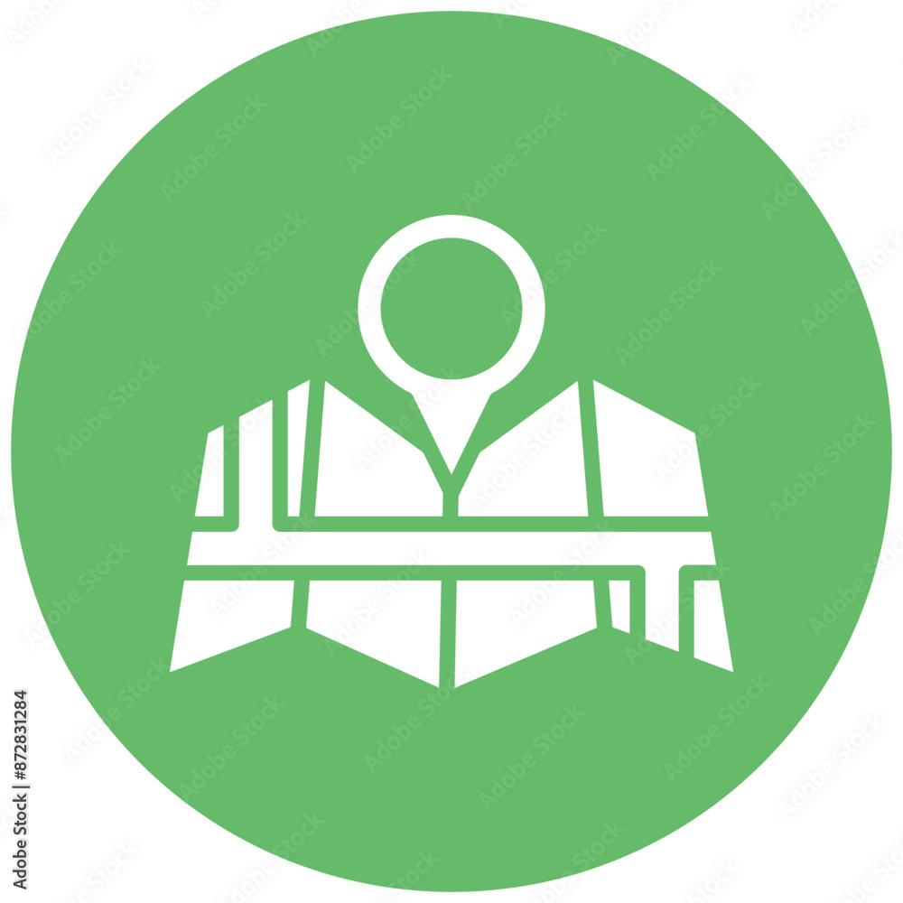 On The Map vector icon. Can be used for Contact Us iconset. On The Map vector icon. Can be used for Contact Us iconset.