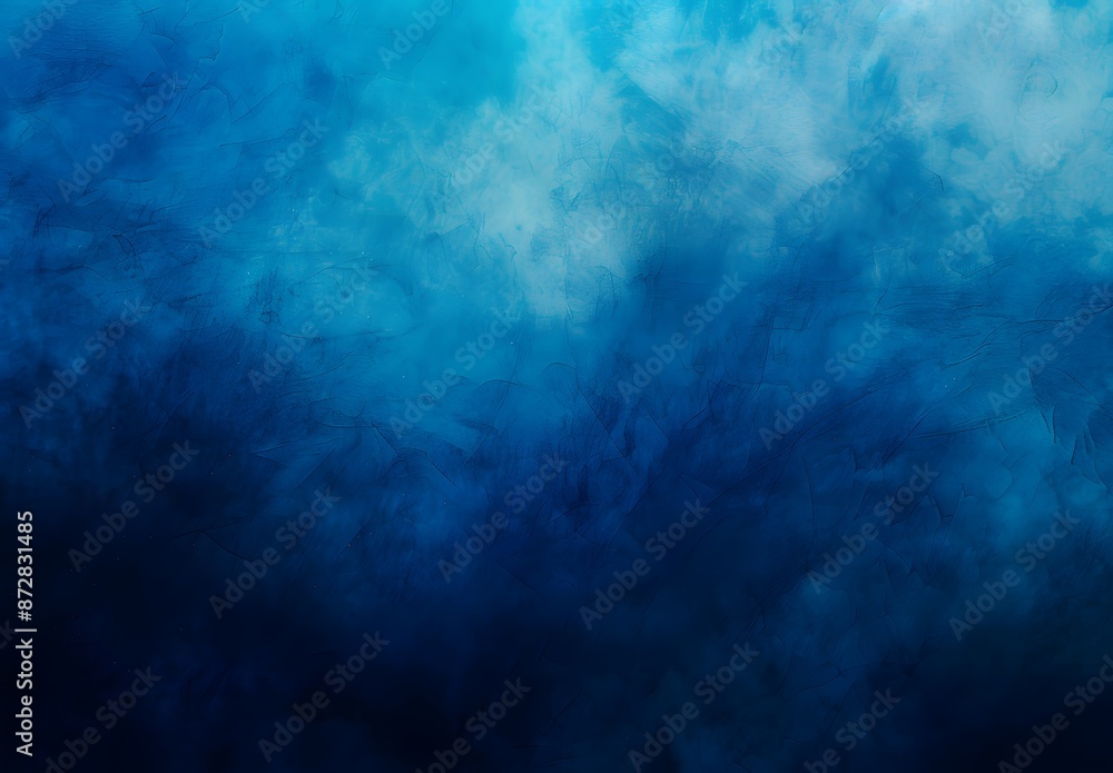 Abstract Blue Gradient Watercolor Background Abstract Blue Gradient Watercolor Background