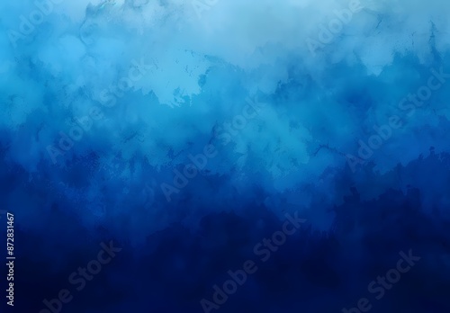 Wallpaper Mural Abstract Watercolor Blue Gradient Background Torontodigital.ca