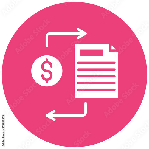 Bribery Checklist vector icon. Can be used for Corruption iconset.