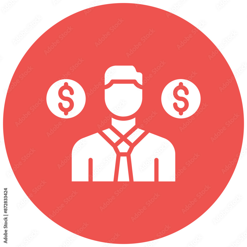 Embezzlement Trail vector icon. Can be used for Corruption iconset. Embezzlement Trail vector icon. Can be used for Corruption iconset.