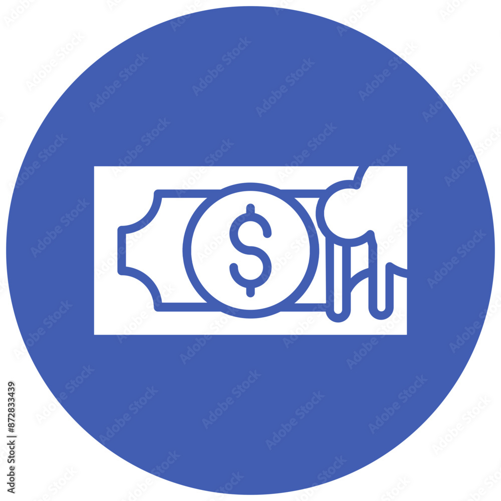 Dirty Money vector icon. Can be used for Corruption iconset. Dirty Money vector icon. Can be used for Corruption iconset.