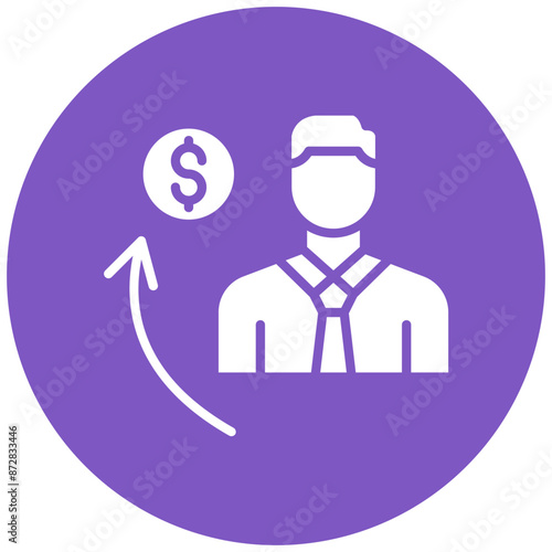 Graft Scheme vector icon. Can be used for Corruption iconset.