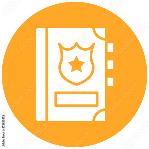 Falsified Records vector icon. Can be used for Corruption iconset.