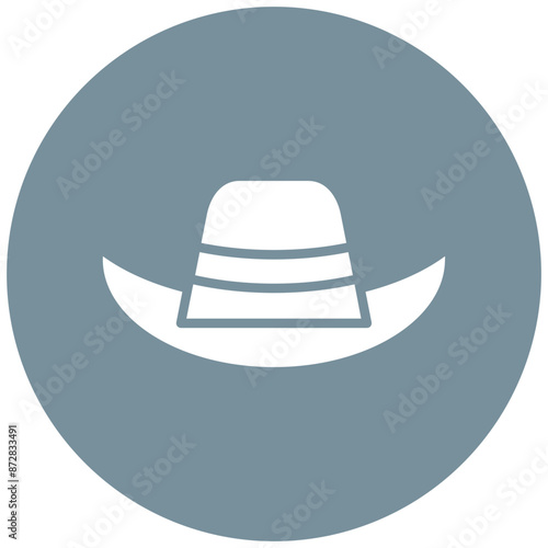 Swindlers Hat vector icon. Can be used for Corruption iconset.