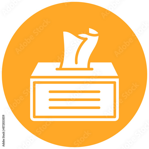Sanitizing Wipes vector icon. Can be used for Infectious Diseases iconset.