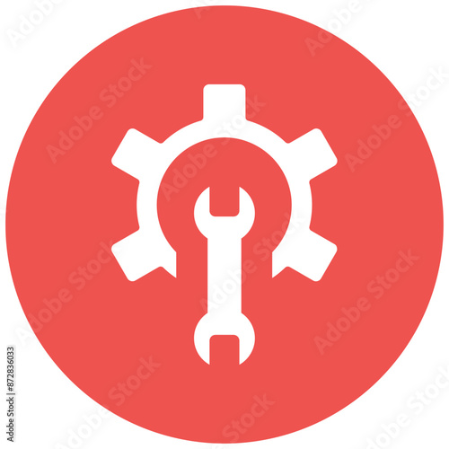 Maintenance vector icon. Can be used for Manufacturing iconset.