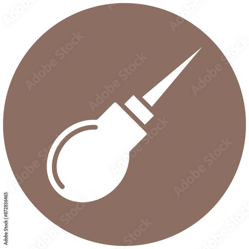 Awl vector icon. Can be used for Shoemaker iconset.