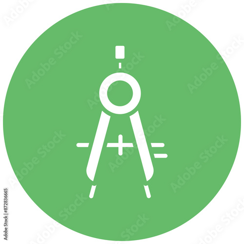 Compass vector icon. Can be used for Shoemaker iconset.