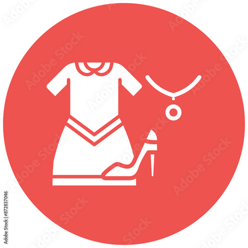 Fashion vector icon. Can be used for Art and Craft Supplies iconset.
