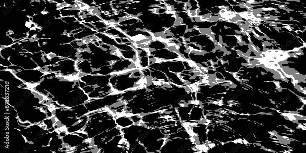 The water surface and slight waves. Silhouette abstract background, black and white style. transparent background wiht png The water surface and slight waves. Silhouette abstract background, black and white style. transparent background wiht png