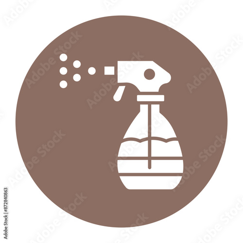 Sprayer vector icon. Can be used for Laundry iconset.
