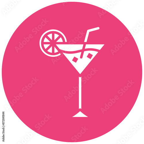 Daiquiri vector icon. Can be used for Beverages iconset.